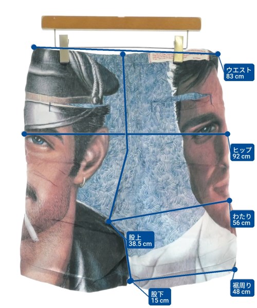 DIESEL（ディーゼル）ショートパンツ 青 サイズ:M メンズ/2200639855103