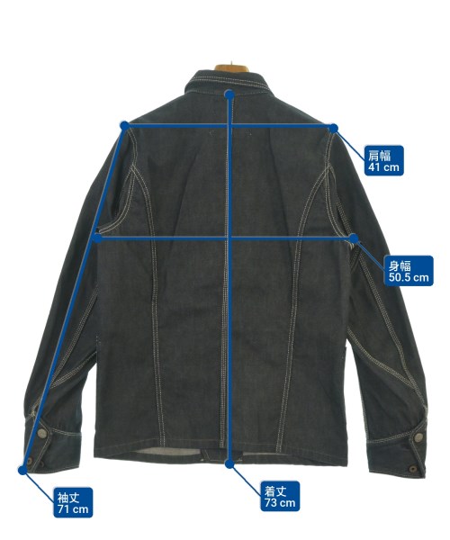 DIESEL（ディーゼル）デニムジャケット 紺 サイズ:L メンズ/2200637040020