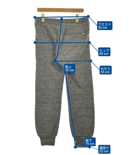 DIESEL（ディーゼル）スウェットパンツ グレー サイズ:M メンズ/2200640459116