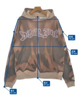DIESEL（ディーゼル）パーカー ベージュ サイズ:L メンズ/2200640488031