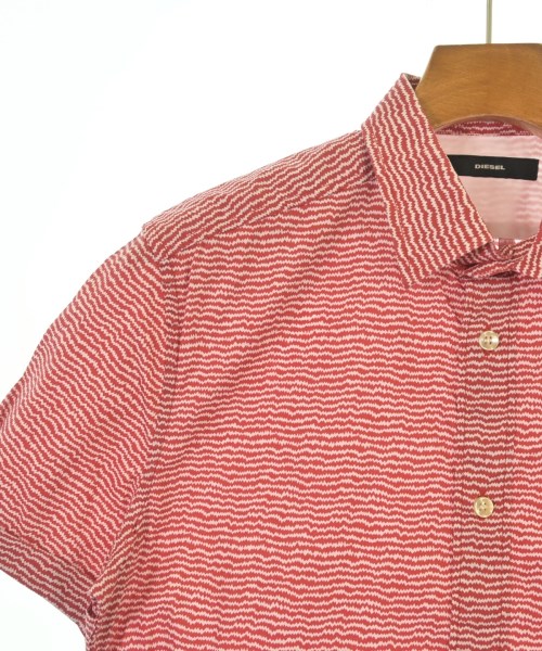 DIESEL（ディーゼル）カジュアルシャツ 赤 サイズ:S メンズ/2200632025107