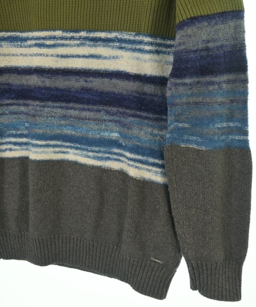 DIESEL（ディーゼル）ニット・セーター 青 サイズ:S メンズ/2200632025138