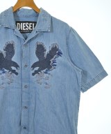 DIESEL（ディーゼル）カジュアルシャツ 青 サイズ:M メンズ/2200618010059