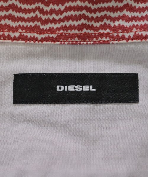 DIESEL（ディーゼル）カジュアルシャツ 赤 サイズ:L メンズ/2200618010233