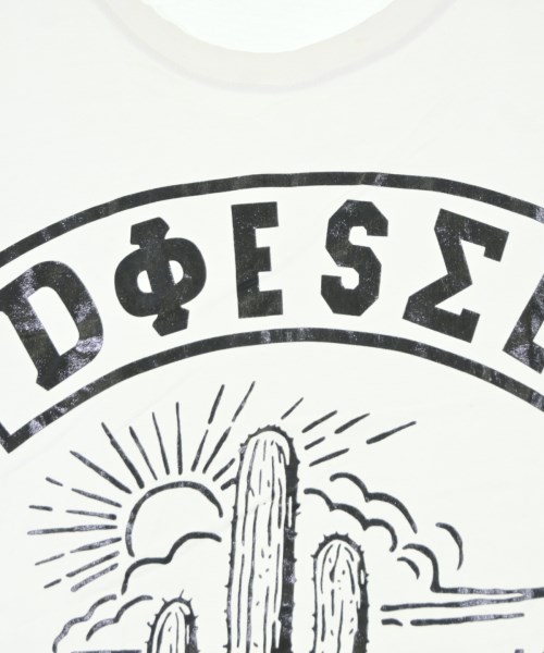 DIESEL（ディーゼル）Tシャツ・カットソー 白 サイズ:XS メンズ/2200641004025