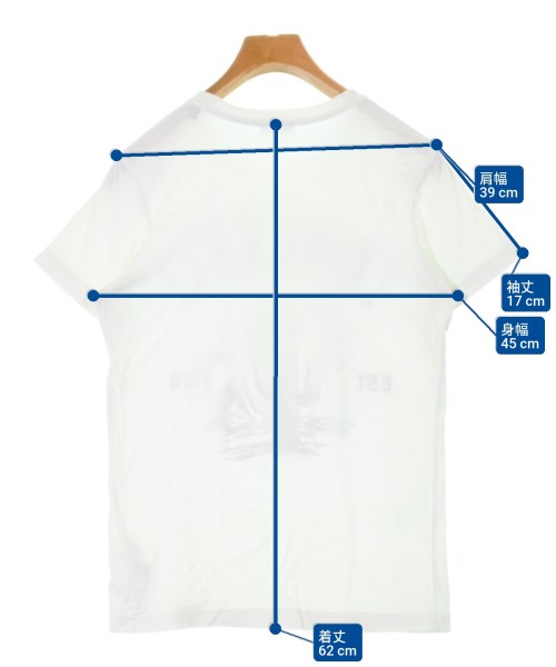 DIESEL（ディーゼル）Tシャツ・カットソー 白 サイズ:XS メンズ/2200641004025