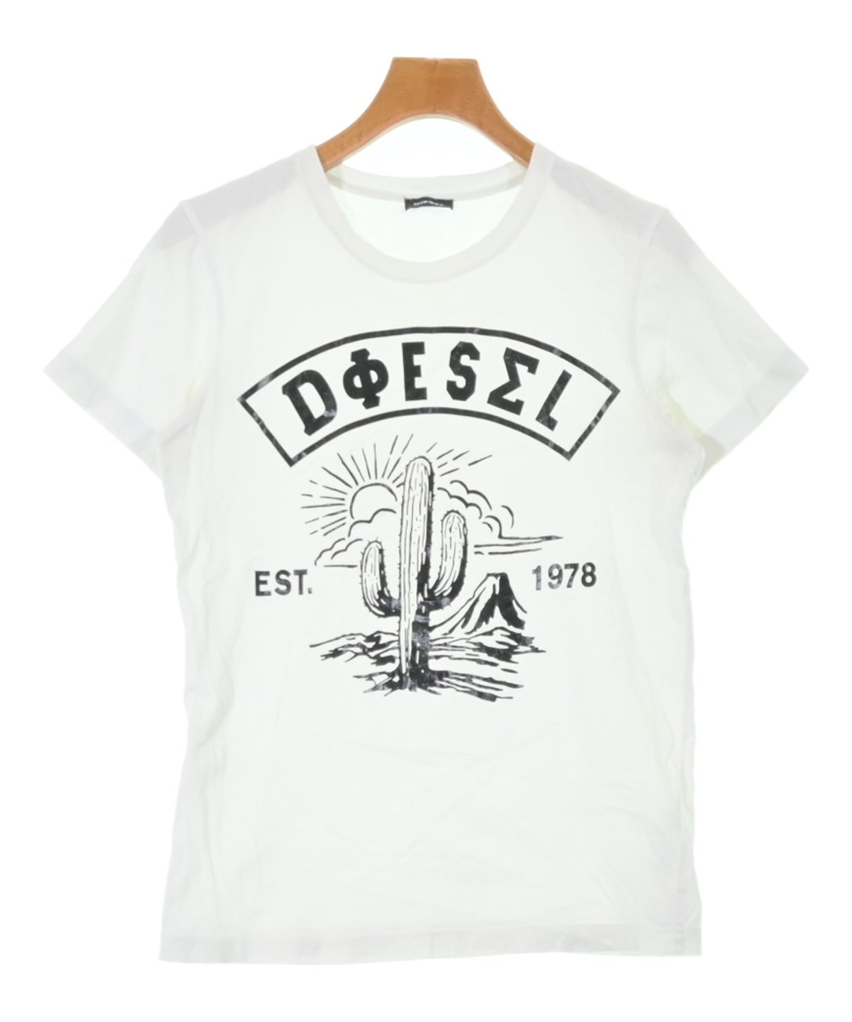 DIESEL（ディーゼル）Tシャツ・カットソー 白 サイズ:XS メンズ