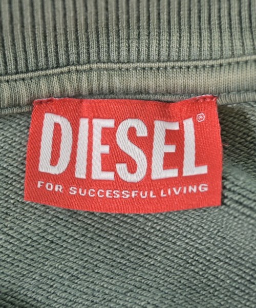 DIESEL（ディーゼル）スウェット 緑 サイズ:S メンズ/2200628238108
