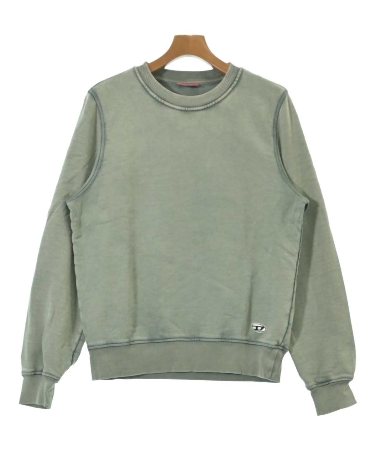 DIESEL（ディーゼル）スウェット 緑 サイズ:S メンズ/2200628238108