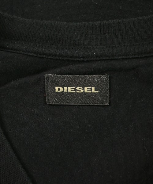 DIESEL（ディーゼル）Tシャツ・カットソー 黒 サイズ:XS メンズ/2200627283246