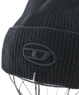 DIESEL（ディーゼル）ニットキャップ・ビーニー 黒 サイズ:UNI メンズ/2200642033024