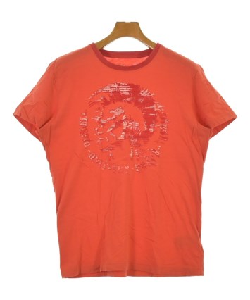 DIESEL（ディーゼル）Tシャツ・カットソー オレンジ サイズ:L メンズ