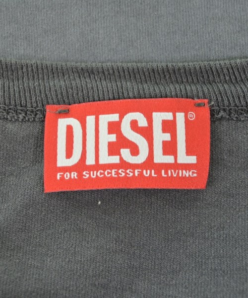 DIESEL（ディーゼル）Tシャツ・カットソー グレー サイズ:3XL メンズ/2200642299284