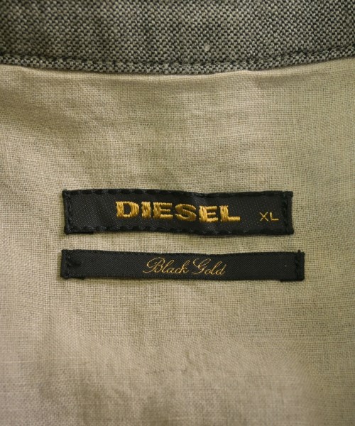 DIESEL（ディーゼル）トレンチコート グレー サイズ:XL メンズ/2200623805046