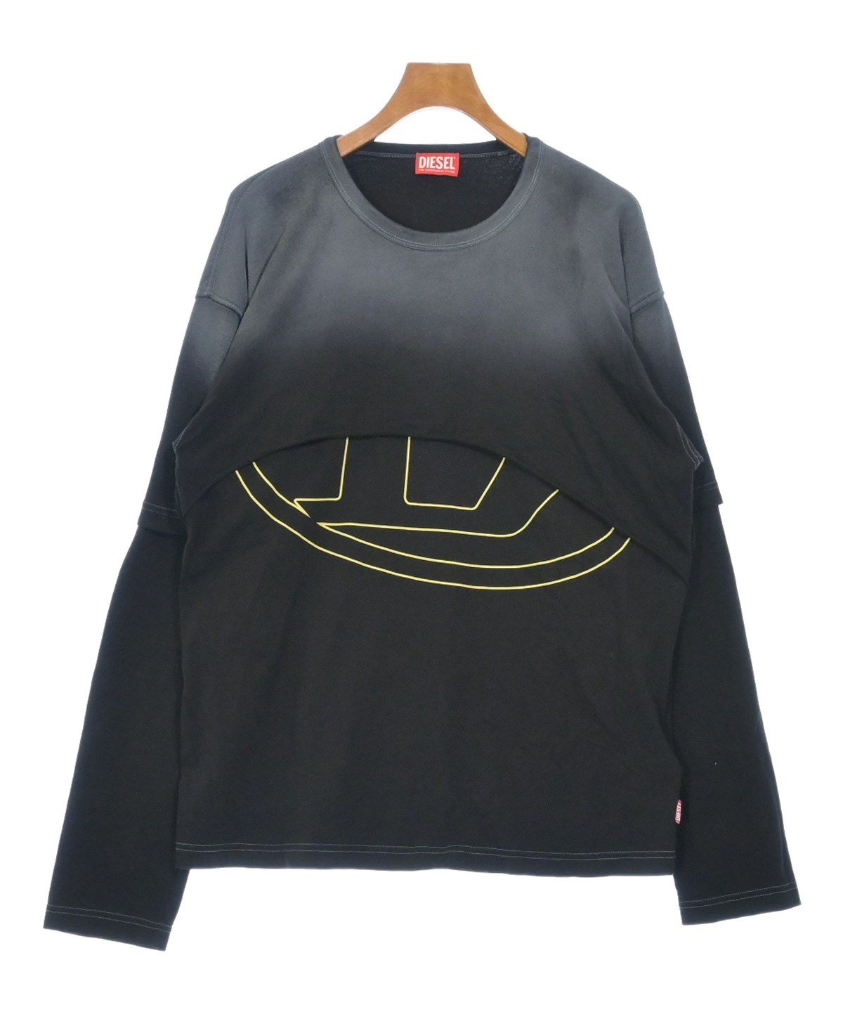 DIESEL（ディーゼル）Tシャツ・カットソー 黒 サイズ:L メンズ