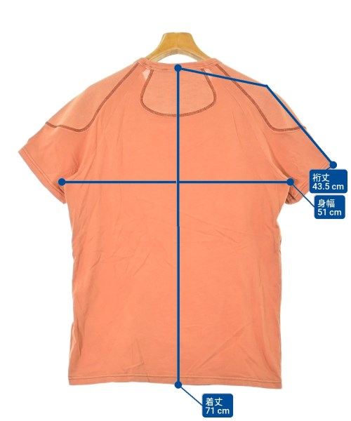 DIESEL（ディーゼル）Tシャツ・カットソー オレンジ サイズ:L メンズ/2200643510029