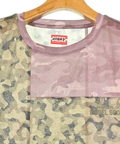 DIESEL（ディーゼル）Tシャツ・カットソー カーキ サイズ:L メンズ/2200643510043