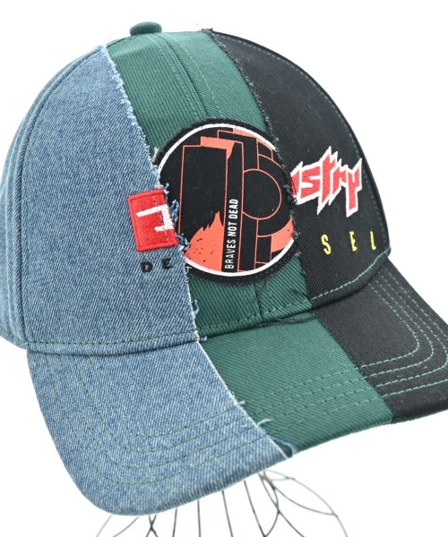 DIESEL（ディーゼル）キャップ 黒 サイズ:- メンズ/2200643873049