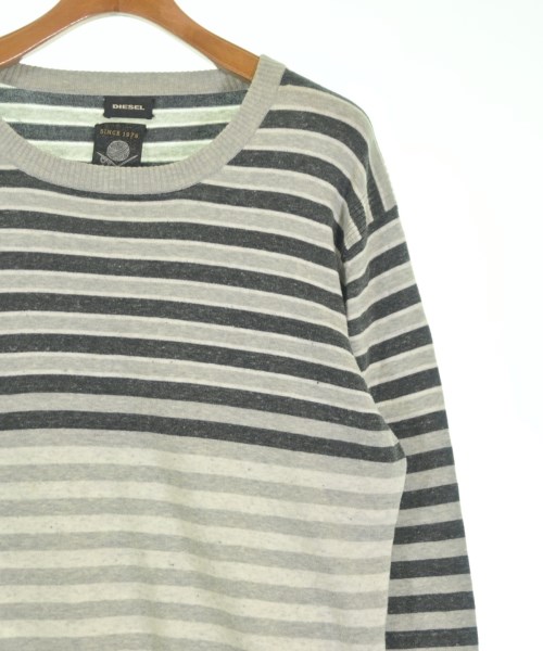 DIESEL（ディーゼル）ニット・セーター グレー サイズ:S メンズ/2200644280051