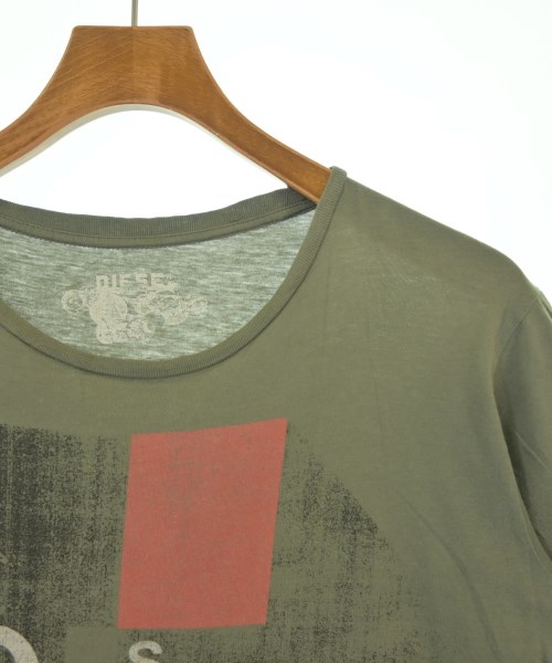 DIESEL（ディーゼル）Tシャツ・カットソー カーキ サイズ:S メンズ/2200567507020