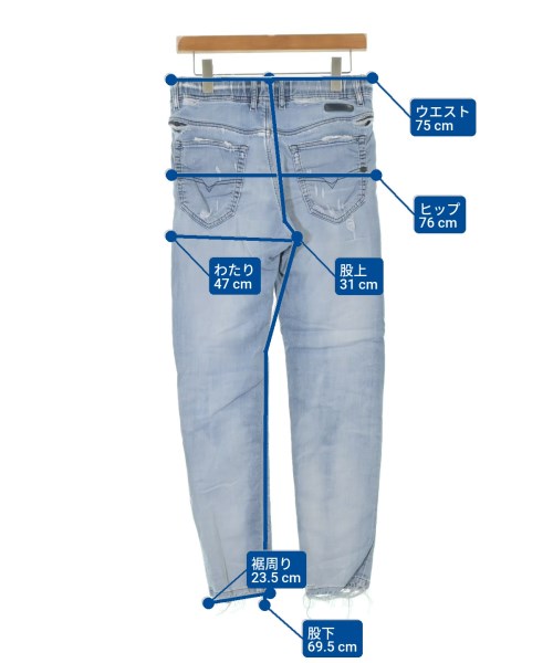 DIESEL（ディーゼル）その他 青 サイズ:28(S位) メンズ/2200580611056