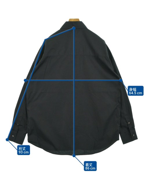 DIESEL（ディーゼル）カジュアルシャツ 黒 サイズ:L メンズ/2200529988041