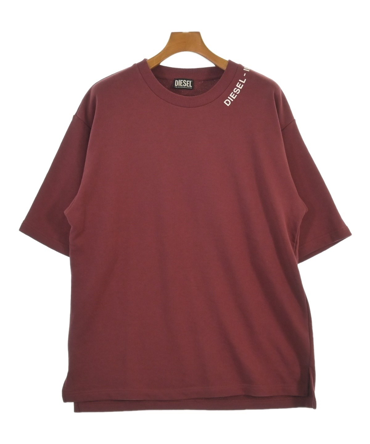 Diesel カットソー 赤タグ DIESEL（ディーゼル）Tシャツ・カットソー 赤 サイズ:M メンズ