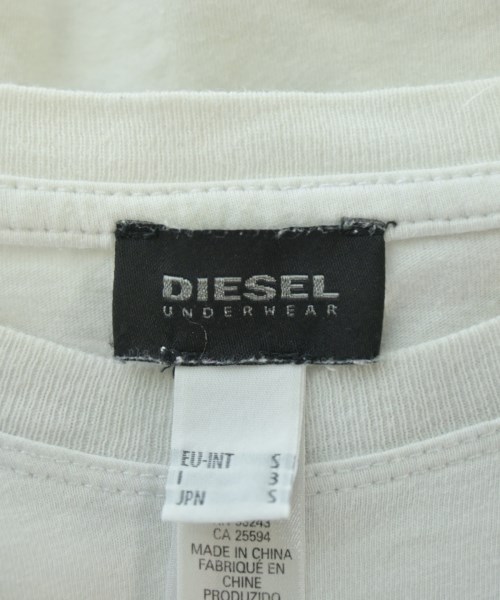 DIESEL（ディーゼル）Tシャツ・カットソー 白 サイズ:S メンズ/2200593947036