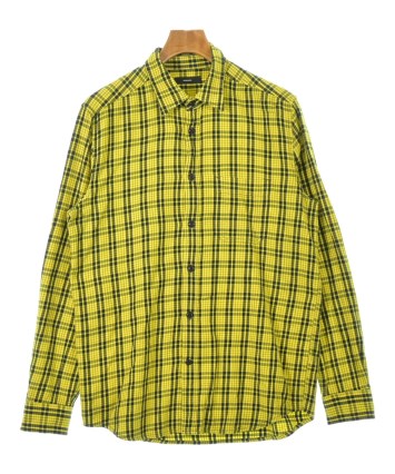 Vas-y Lentement カジュアルシャツ F 緑x黒x白(チェック) 【古着】【中古】 楽天市場】vas-y lentement シャツの通販