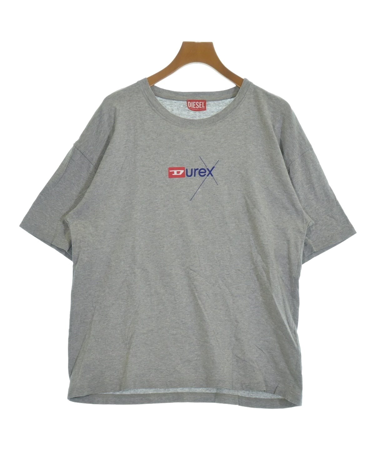 DIESEL（ディーゼル）Tシャツ・カットソー グレー サイズ:L