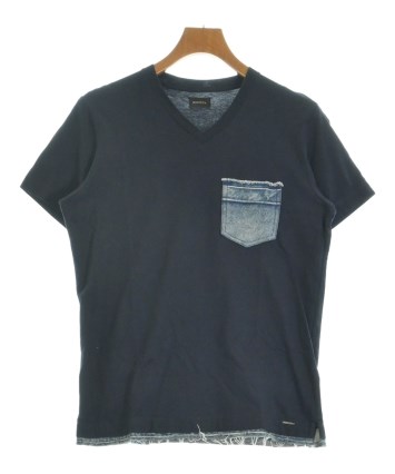 DIESEL（ディーゼル）Tシャツ・カットソー 紺 サイズ:XS メンズ