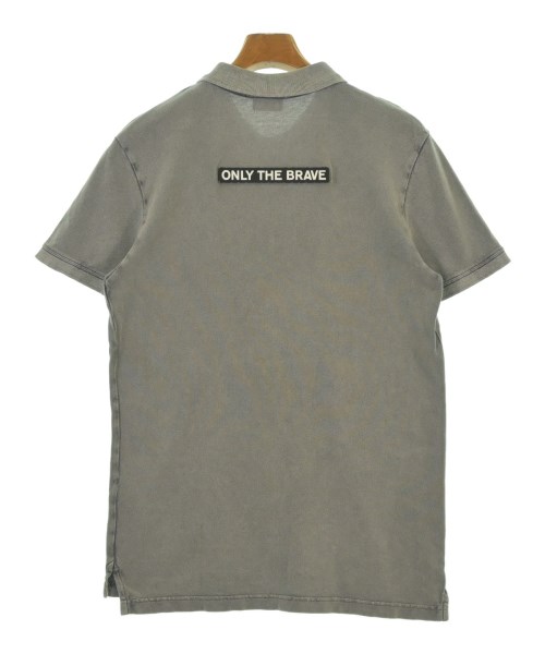 DIESEL（ディーゼル）ポロシャツ グレー サイズ:S メンズ/2200549930082