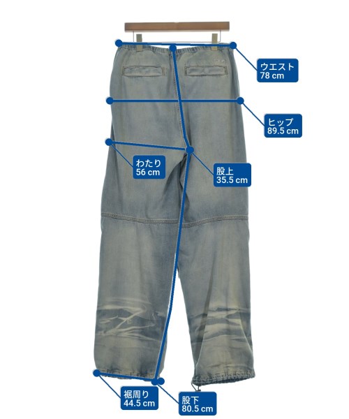 DIESEL（ディーゼル）デニムパンツ 青 サイズ:L メンズ/2200622011097