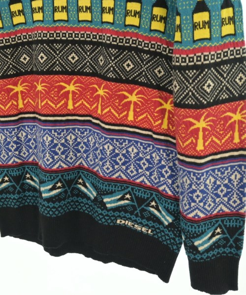 DIESEL（ディーゼル）ニット・セーター 黒 サイズ:S メンズ/2200622402062