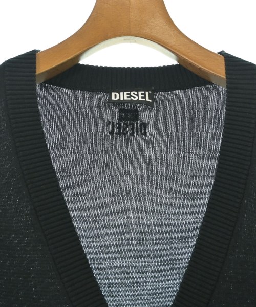 DIESEL（ディーゼル）カーディガン 黒 サイズ:XL メンズ/2200622611037