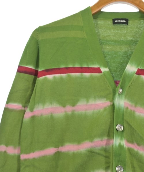 DIESEL（ディーゼル）カーディガン 緑 サイズ:M メンズ/2200622778037