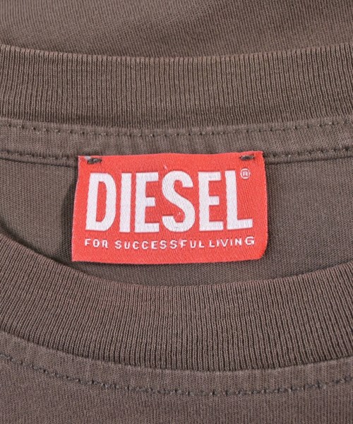 DIESEL（ディーゼル）Tシャツ・カットソー 茶 サイズ:S メンズ/2200622857022