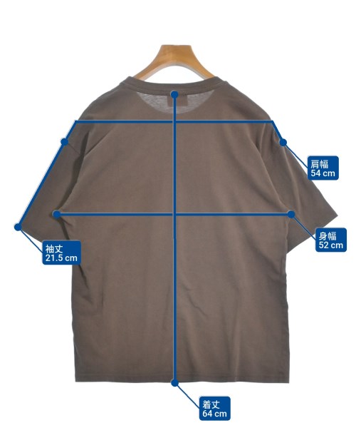 DIESEL（ディーゼル）Tシャツ・カットソー 茶 サイズ:S メンズ/2200622857022