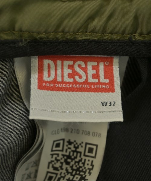 DIESEL（ディーゼル）ショートパンツ 黒 サイズ:32(L位) メンズ/2200622857046