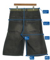 DIESEL（ディーゼル）ショートパンツ 黒 サイズ:32(L位) メンズ/2200622857046