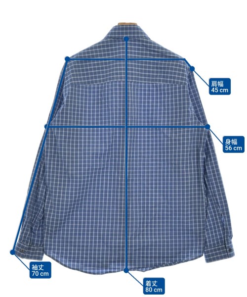 DIESEL（ディーゼル）カジュアルシャツ 青 サイズ:48(L位) メンズ/2200623836019