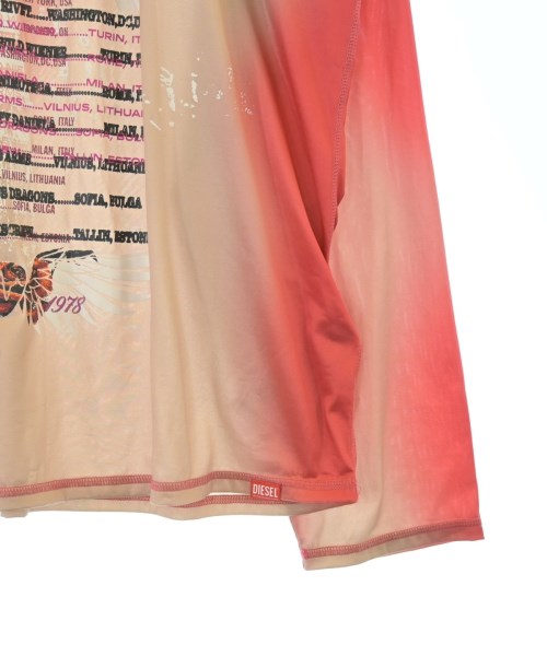DIESEL（ディーゼル）Tシャツ・カットソー 赤 サイズ:M メンズ/2200624069065