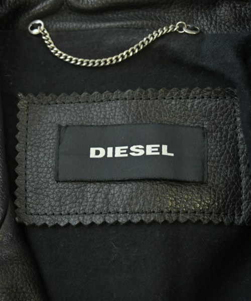DIESEL（ディーゼル）ライダース 黒 サイズ:M メンズ/2200622230023