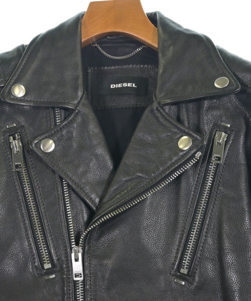 DIESEL（ディーゼル）ライダース 黒 サイズ:M メンズ/2200622230023