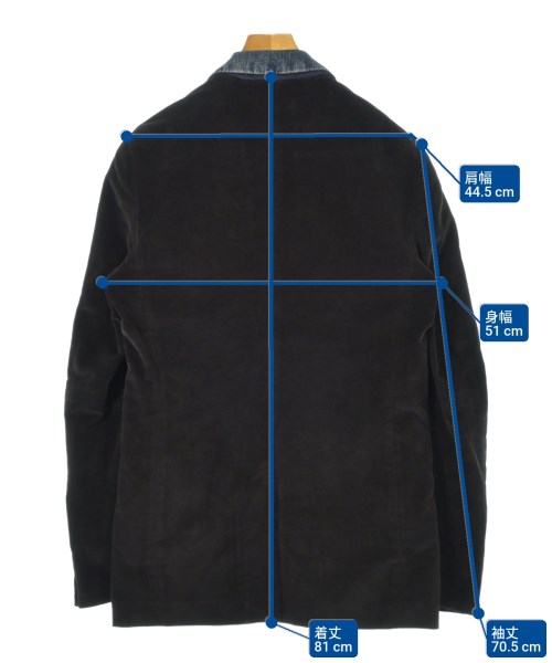 DIESEL（ディーゼル）カジュアルジャケット 茶 サイズ:L メンズ/2200624432043