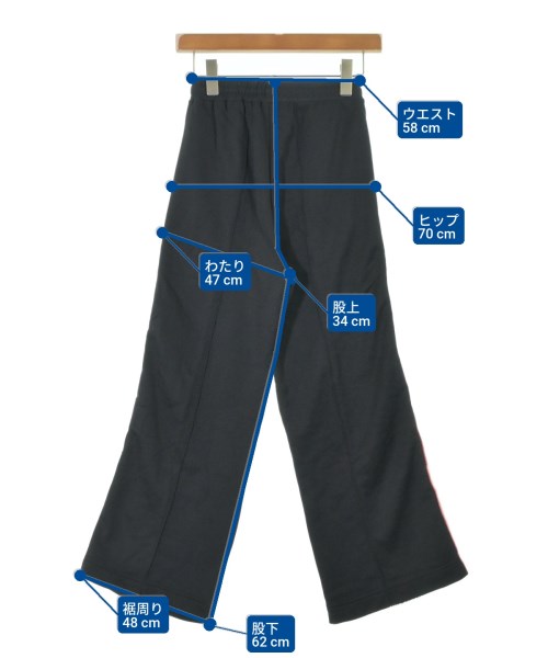 DIESEL（ディーゼル）スウェットパンツ 黒 サイズ:XS レディース/2200624661061