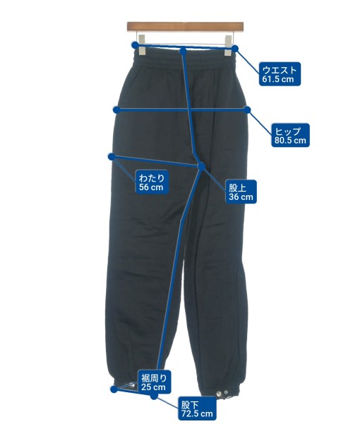 DIESEL（ディーゼル）クロップドパンツ 黒 サイズ:XS レディース/2200624661078