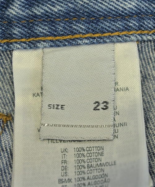 DIESEL（ディーゼル）ロング・マキシ丈スカート 青 サイズ:23(XS位) レディース/2200624661139