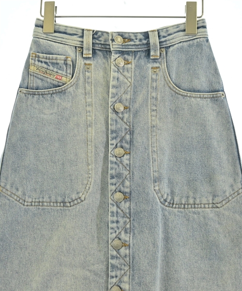 DIESEL（ディーゼル）ロング・マキシ丈スカート 青 サイズ:23(XS位) レディース/2200624661139