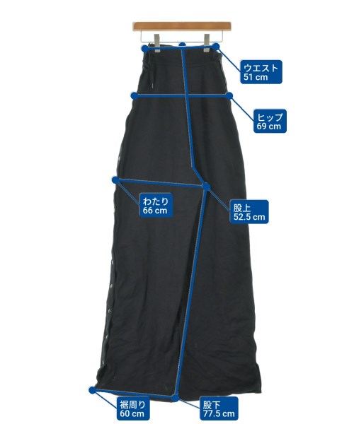 DIESEL（ディーゼル）スウェットパンツ 黒 サイズ:M レディース/2200625240029